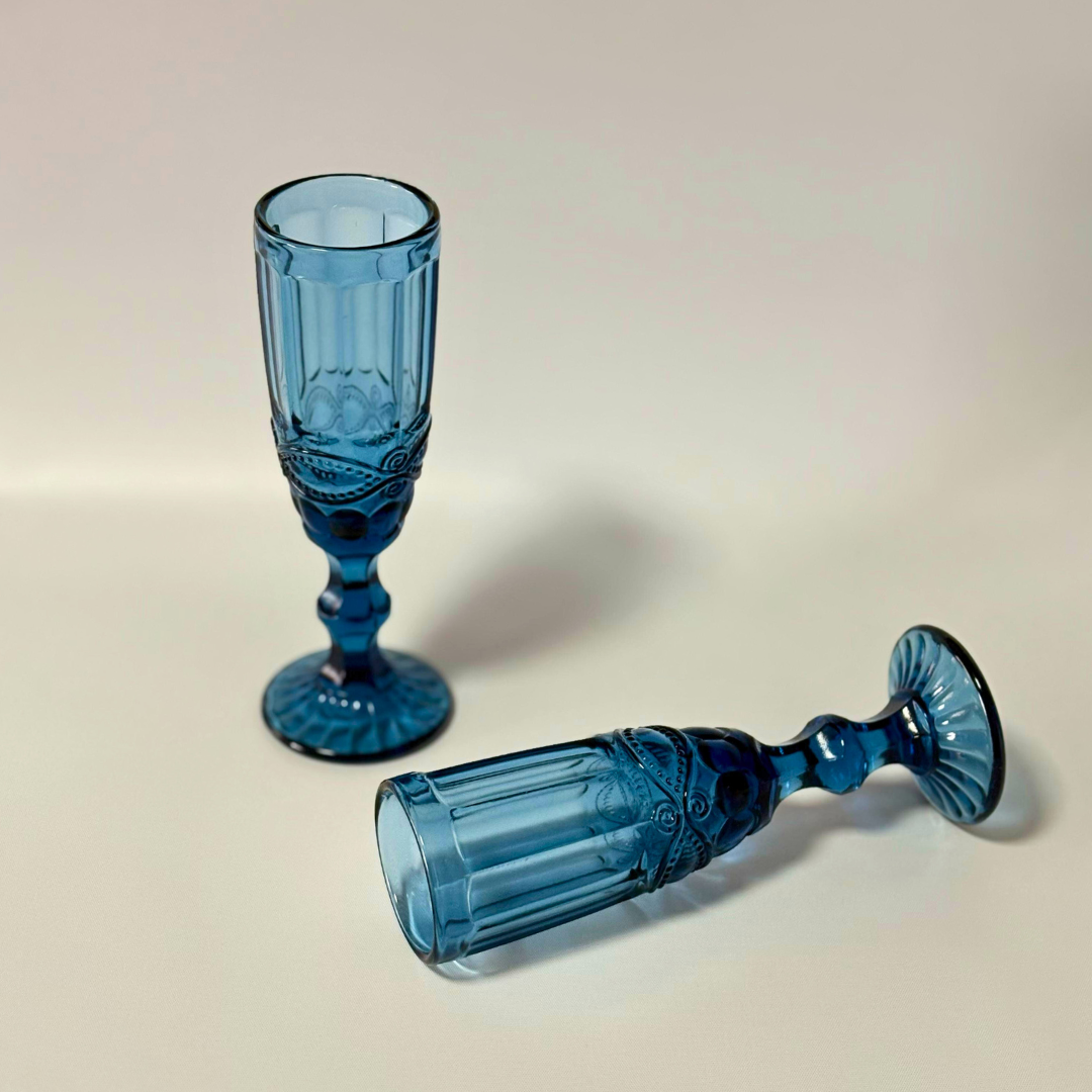 Set de flautas para champagne antifaz