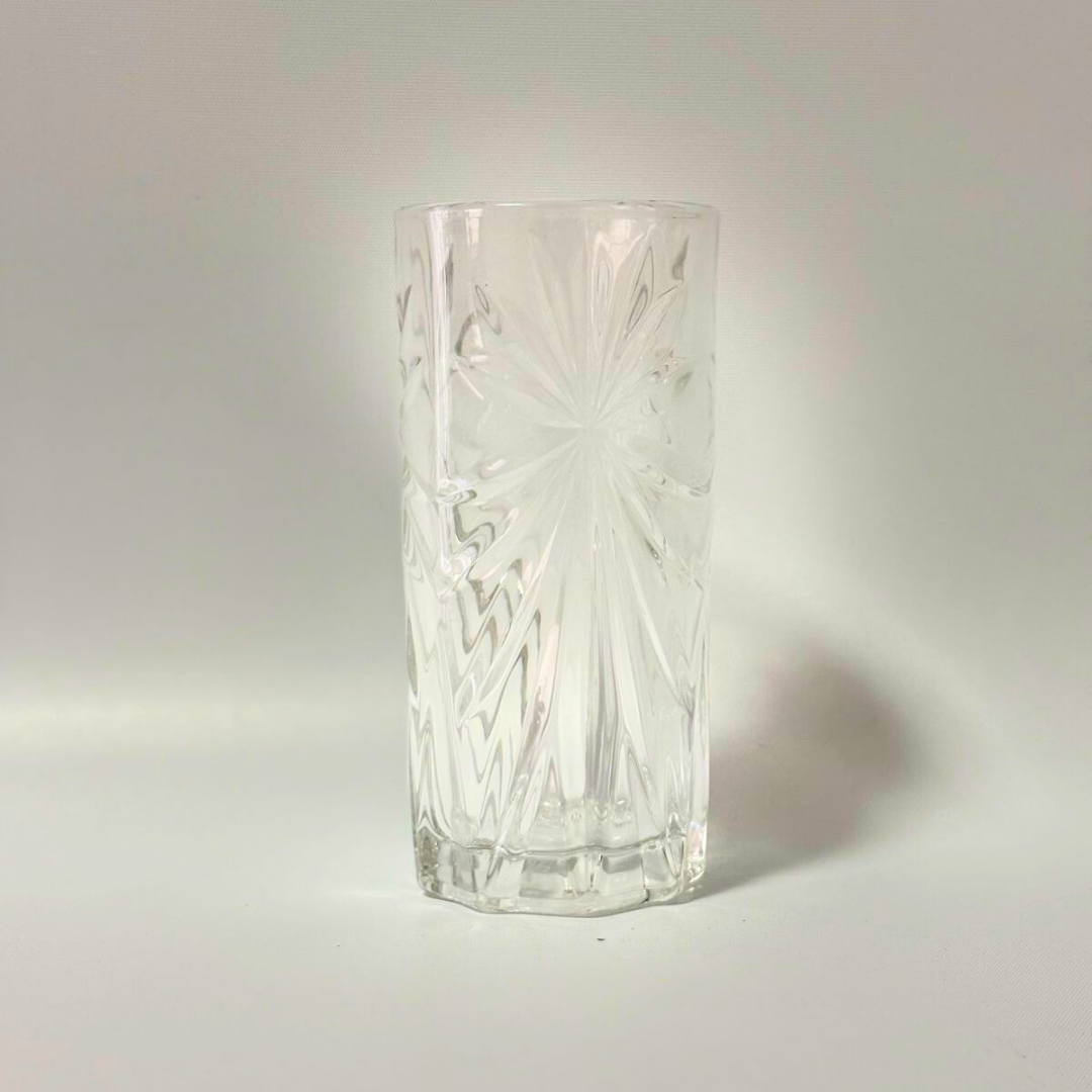 Set de vasos labrados elegance