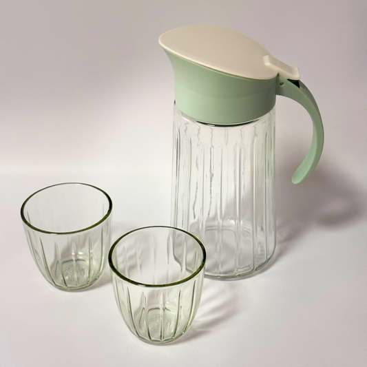 Set pichel + 4 vasos